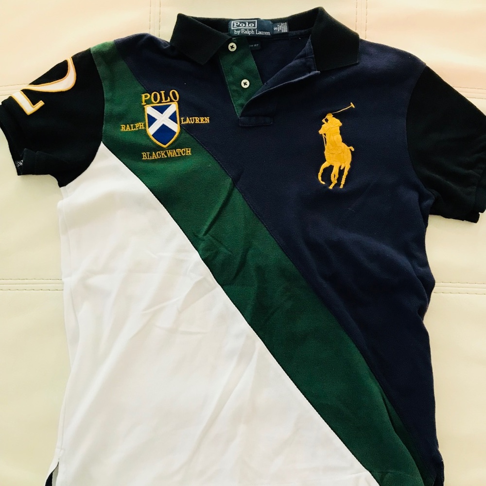 Ralph Lauren Custom Fit Blackwatch Polo